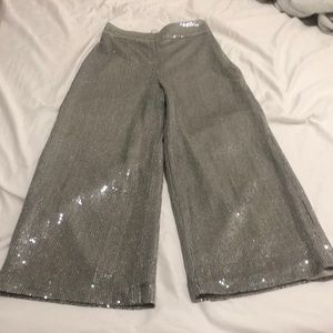 Zara sparkle pants